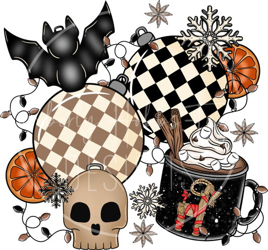 Yuletide Holiday decal