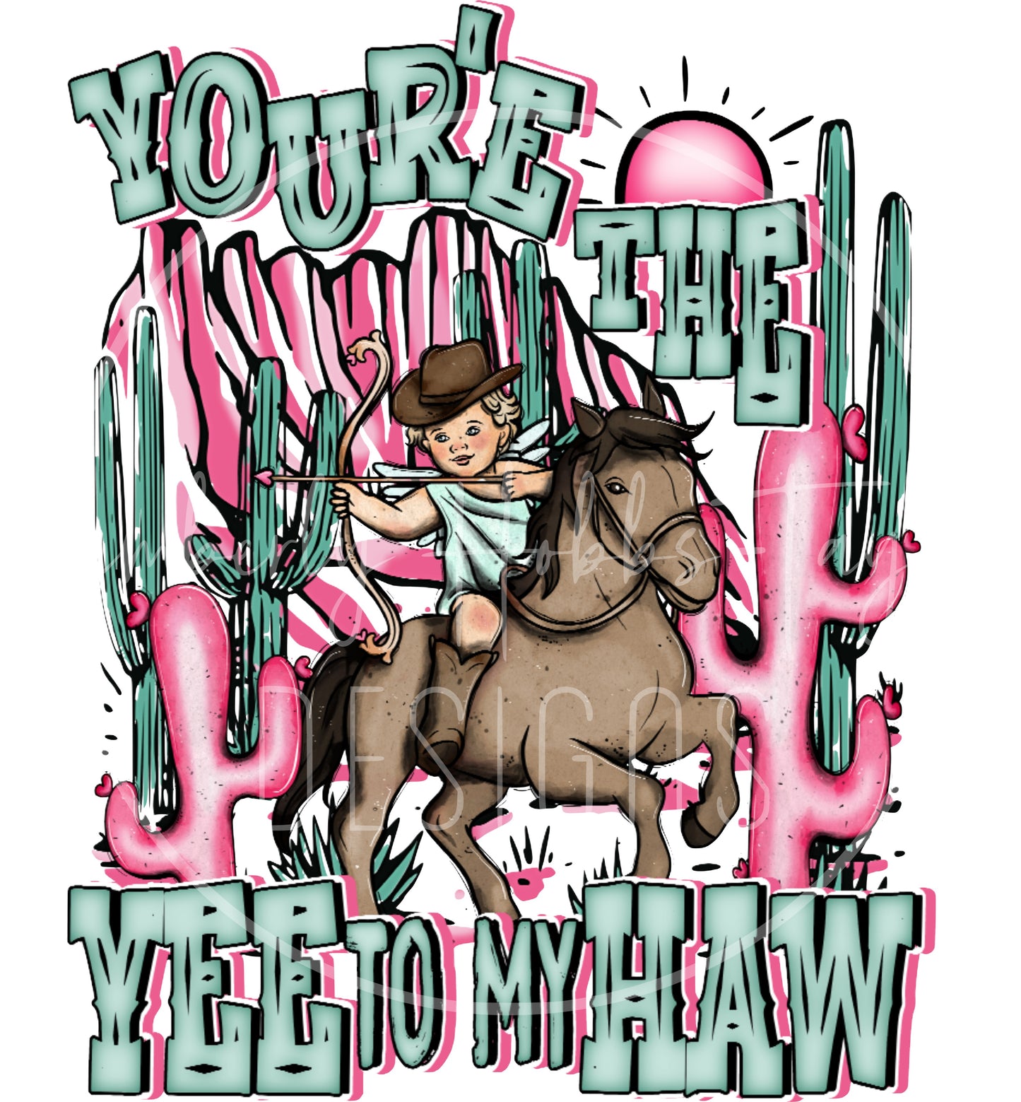 You’re The Yee To My Haw decal