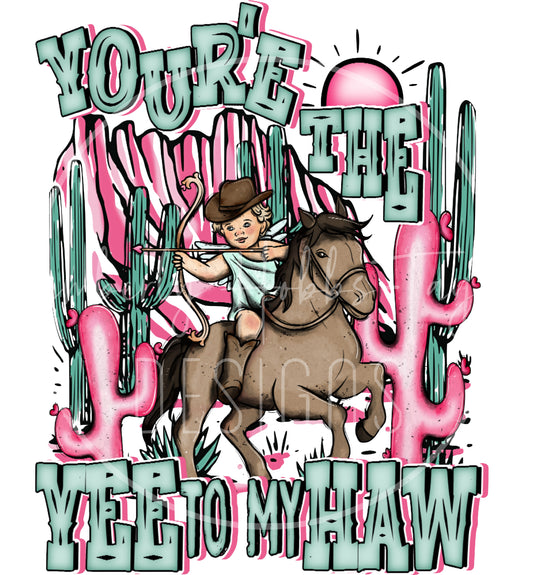 You’re The Yee To My Haw decal