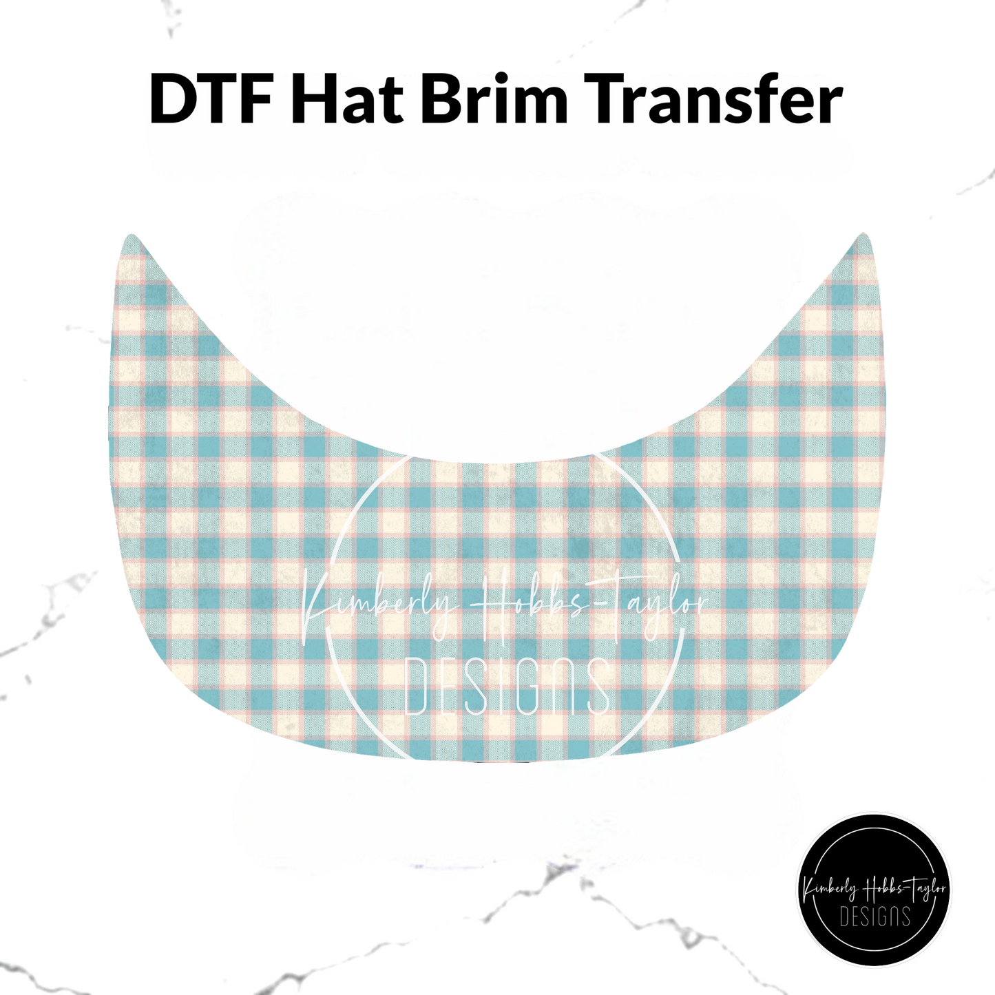 DTF Hat Brim Transfer - Grandmas Kitchen P