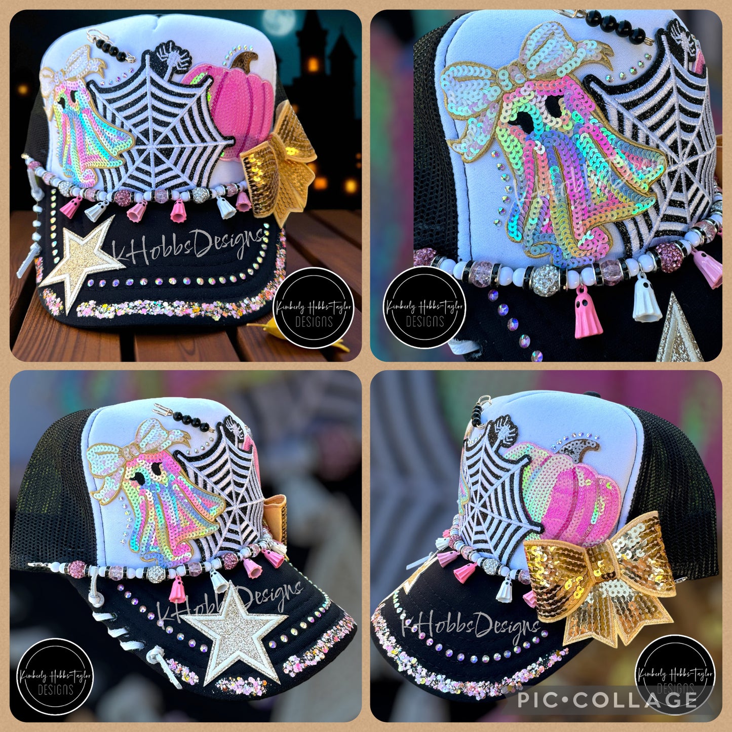 Boo-jie Ghost Trucker Hat