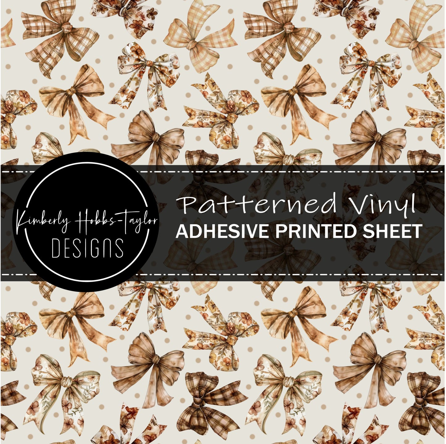 Fall Whimsy Bows vinyl