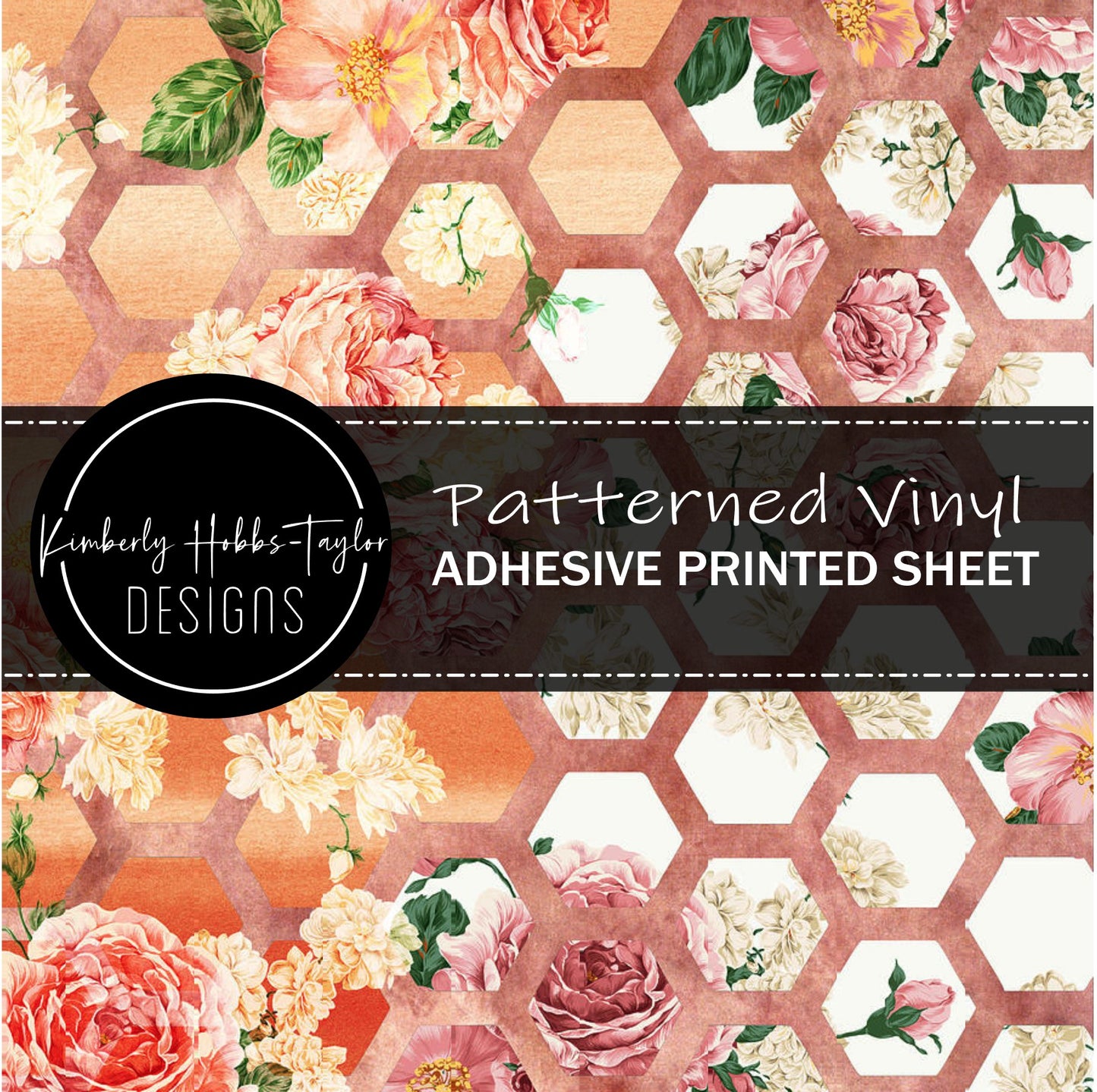 Honeycomb Florals vinyl