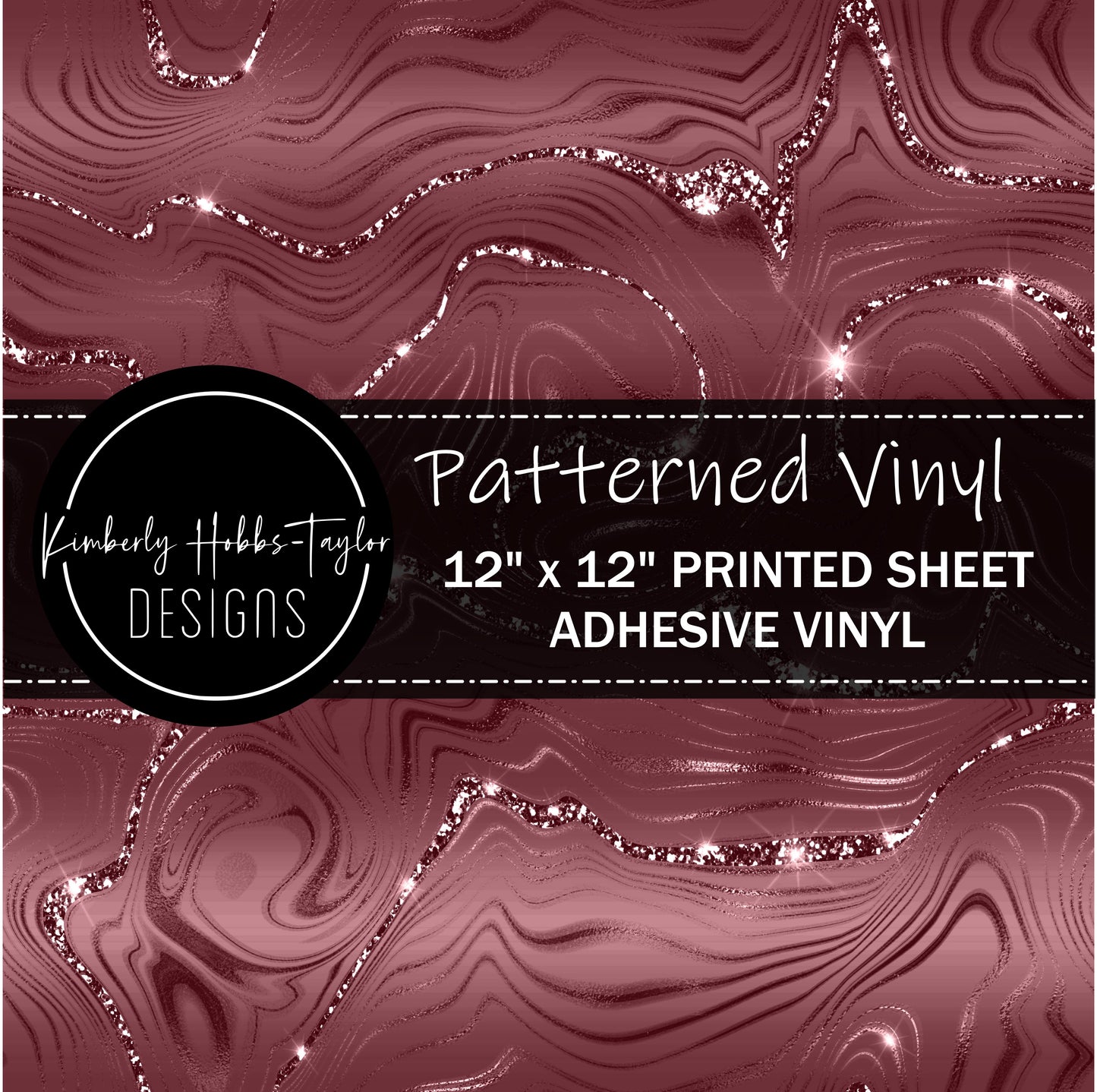 Maroon Luxe E vinyl