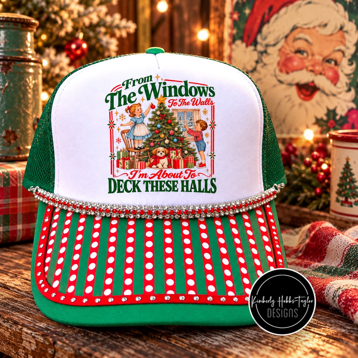 About to Deck These Halls - Trucker Hat