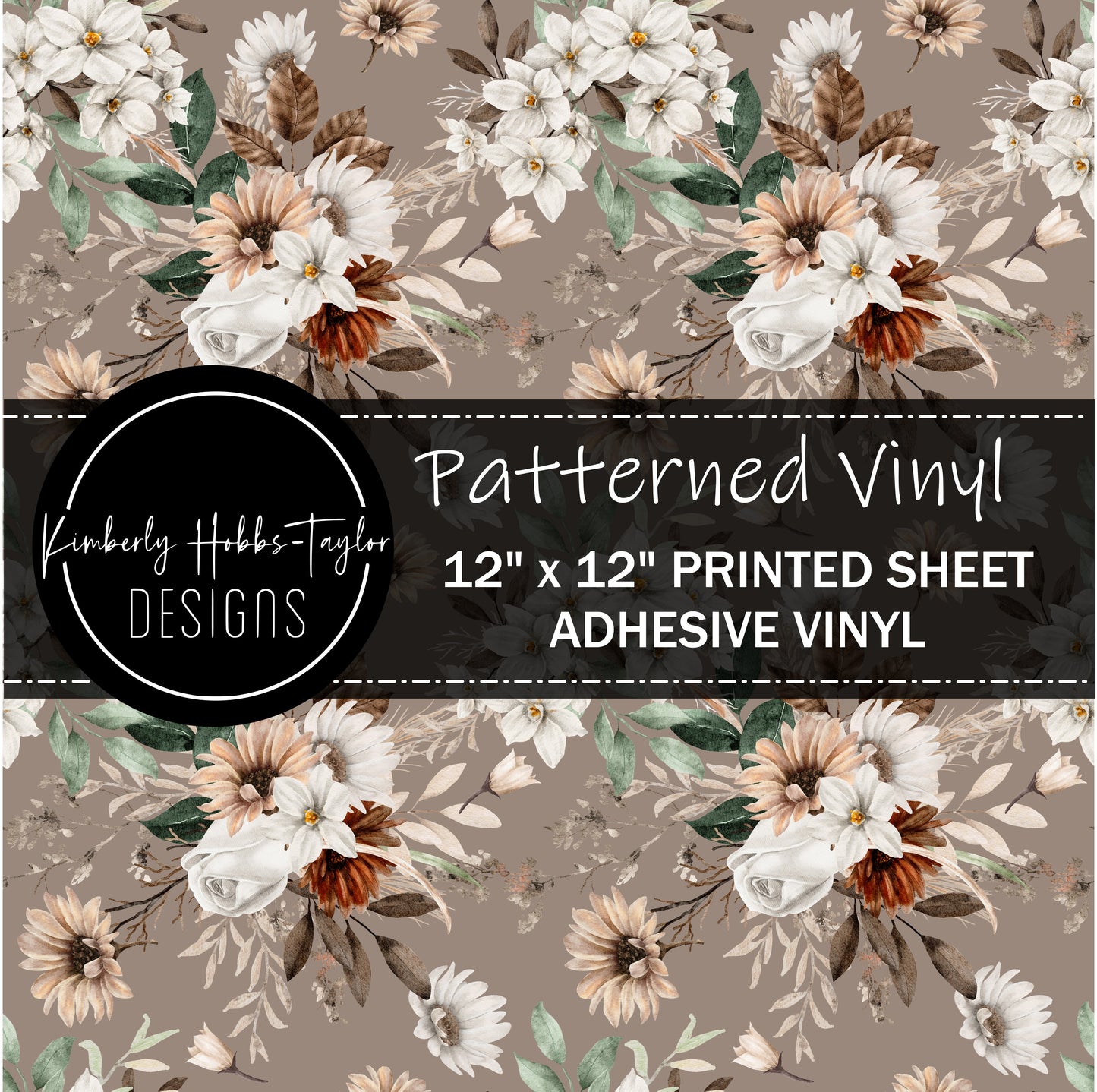 Autumn Floral A vinyl