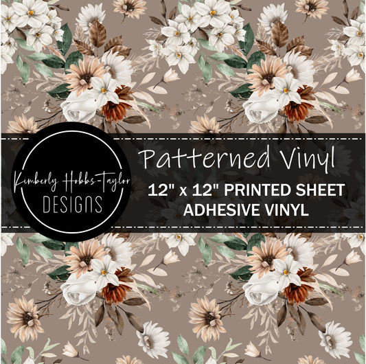 Autumn Floral A vinyl