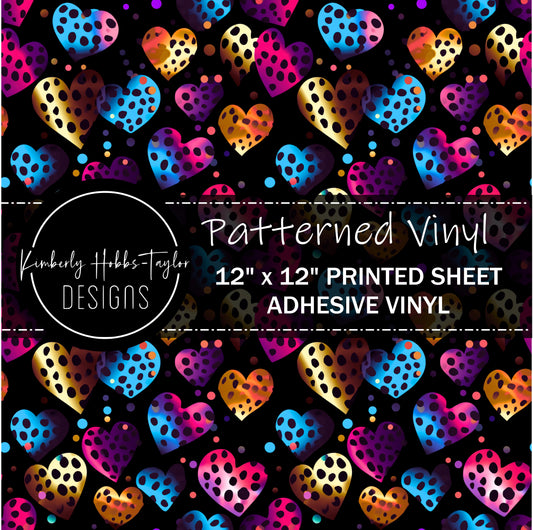 Bright Leopard Hearts vinyl