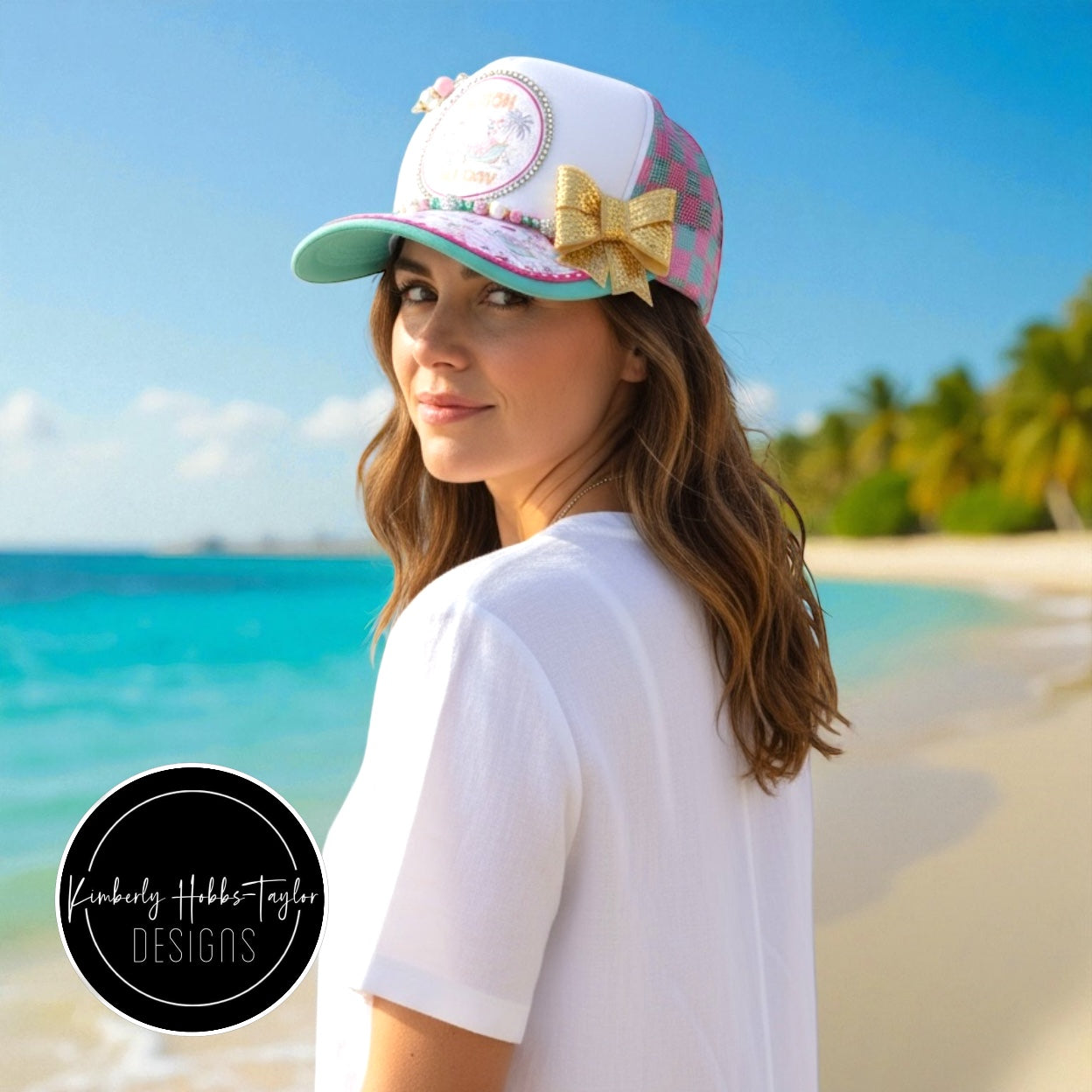 Sleigh All Day - Coastal Christmas Trucker Hat