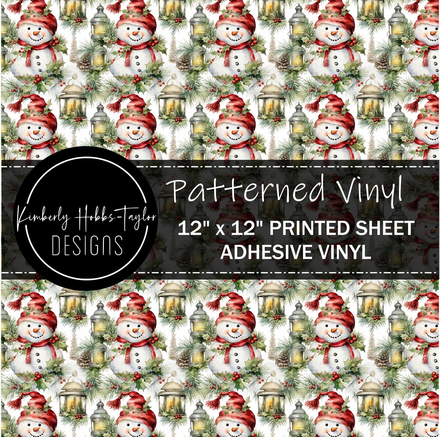 Old World Christmas Snowman vinyl