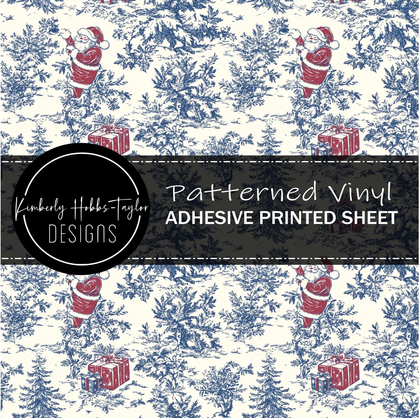 Chinoiserie Santa C vinyl