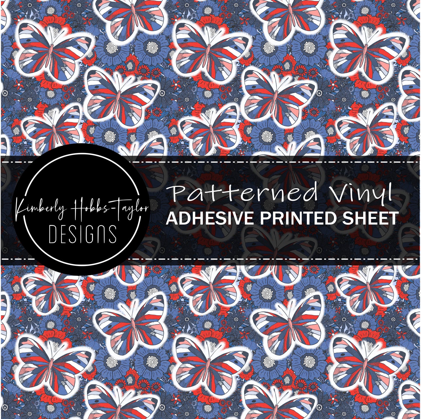 Patriotic Butterflies vinyl