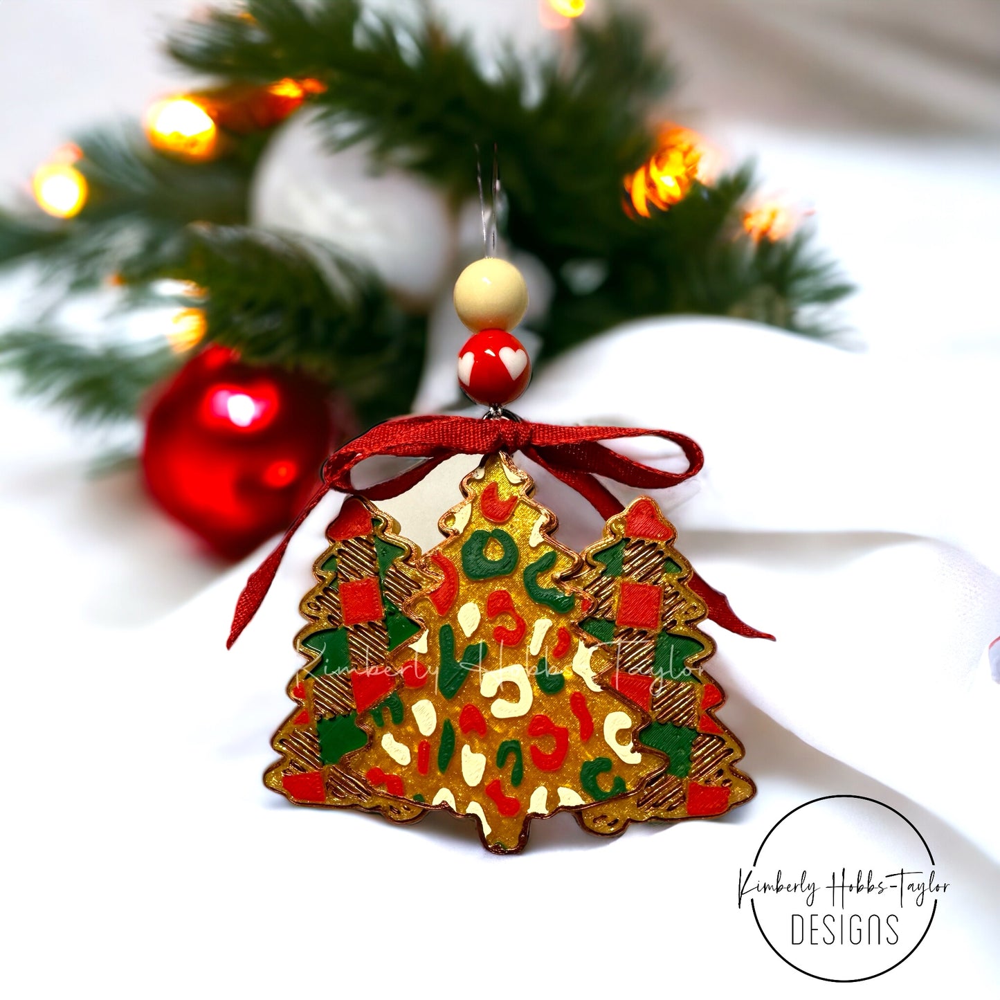 Christmas Tree Trio Car Freshie