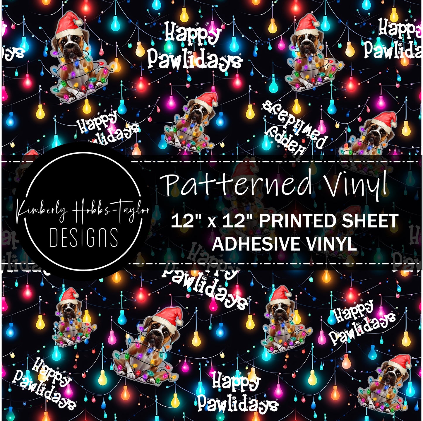 Boxers and Christmas Lights vinyl - KHobbs Exclusive