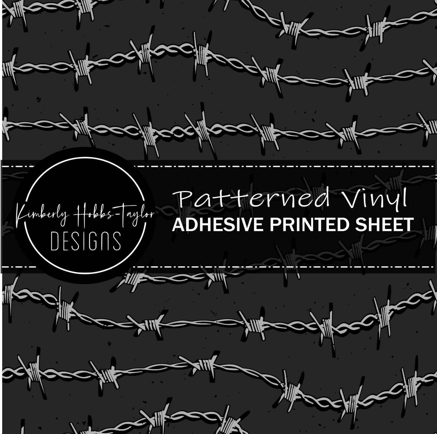 Barbed Wire - Adhesive Vinyl