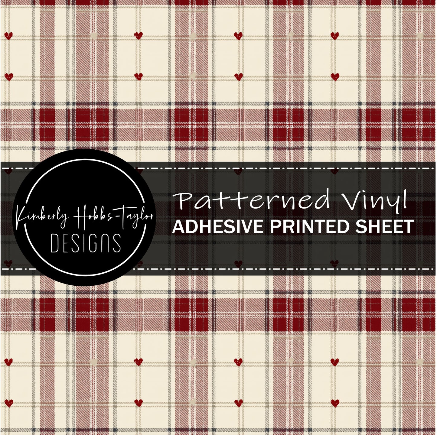 Hearts and Plaid vinyl