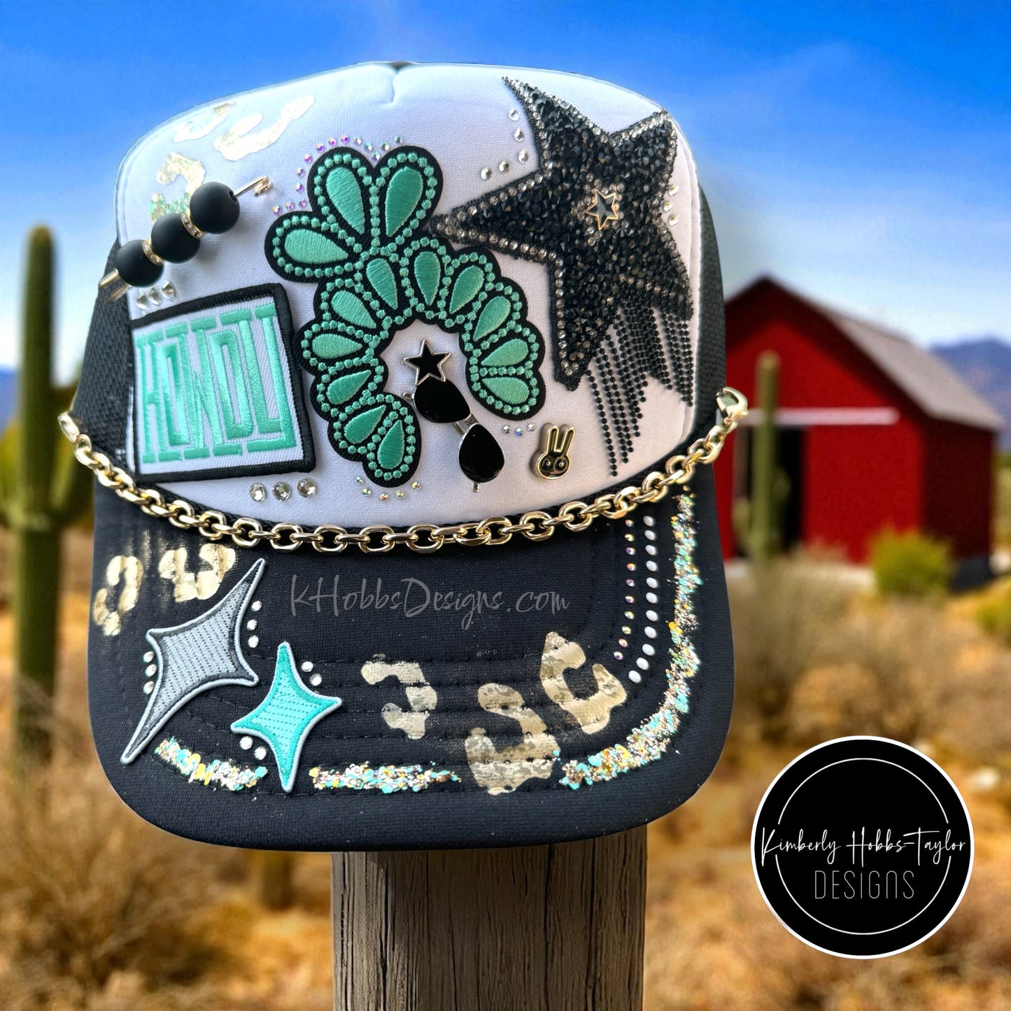 Howdy Honey Trucker Hat - OOAK