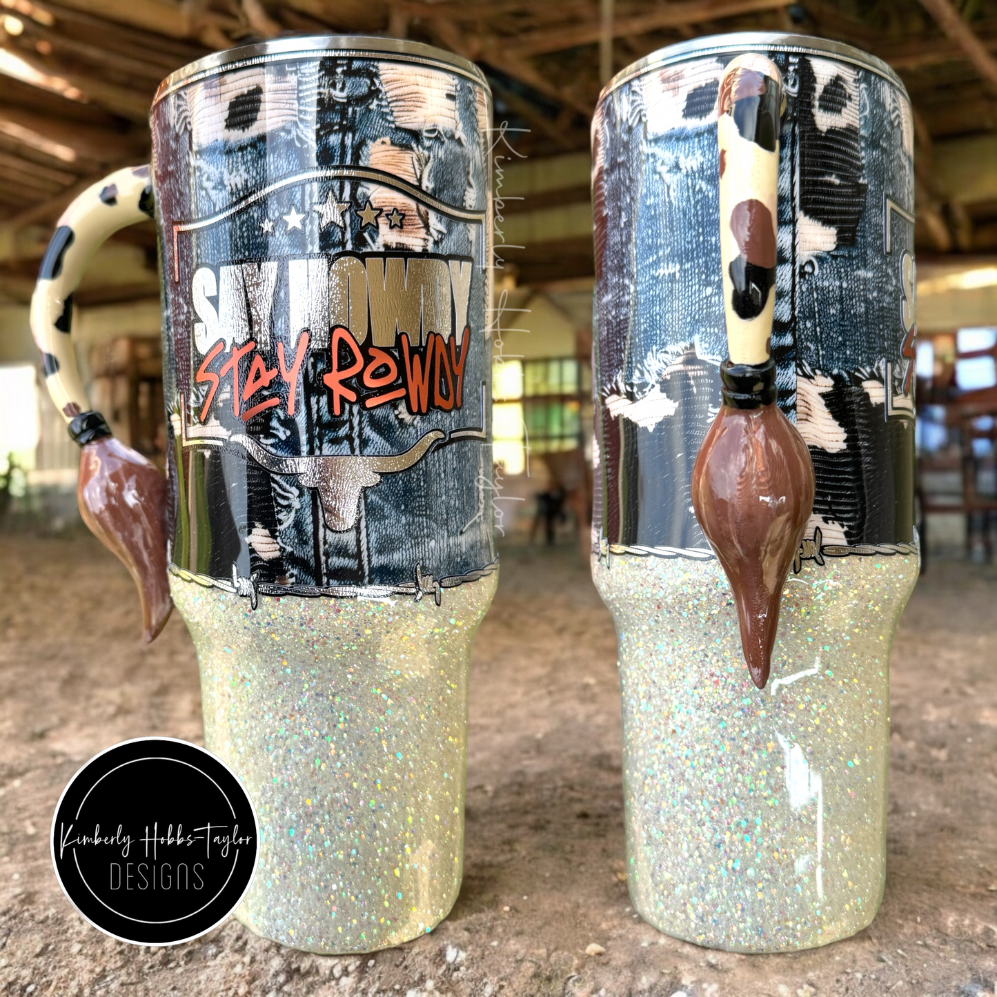 Cowhide Denim D vinyl