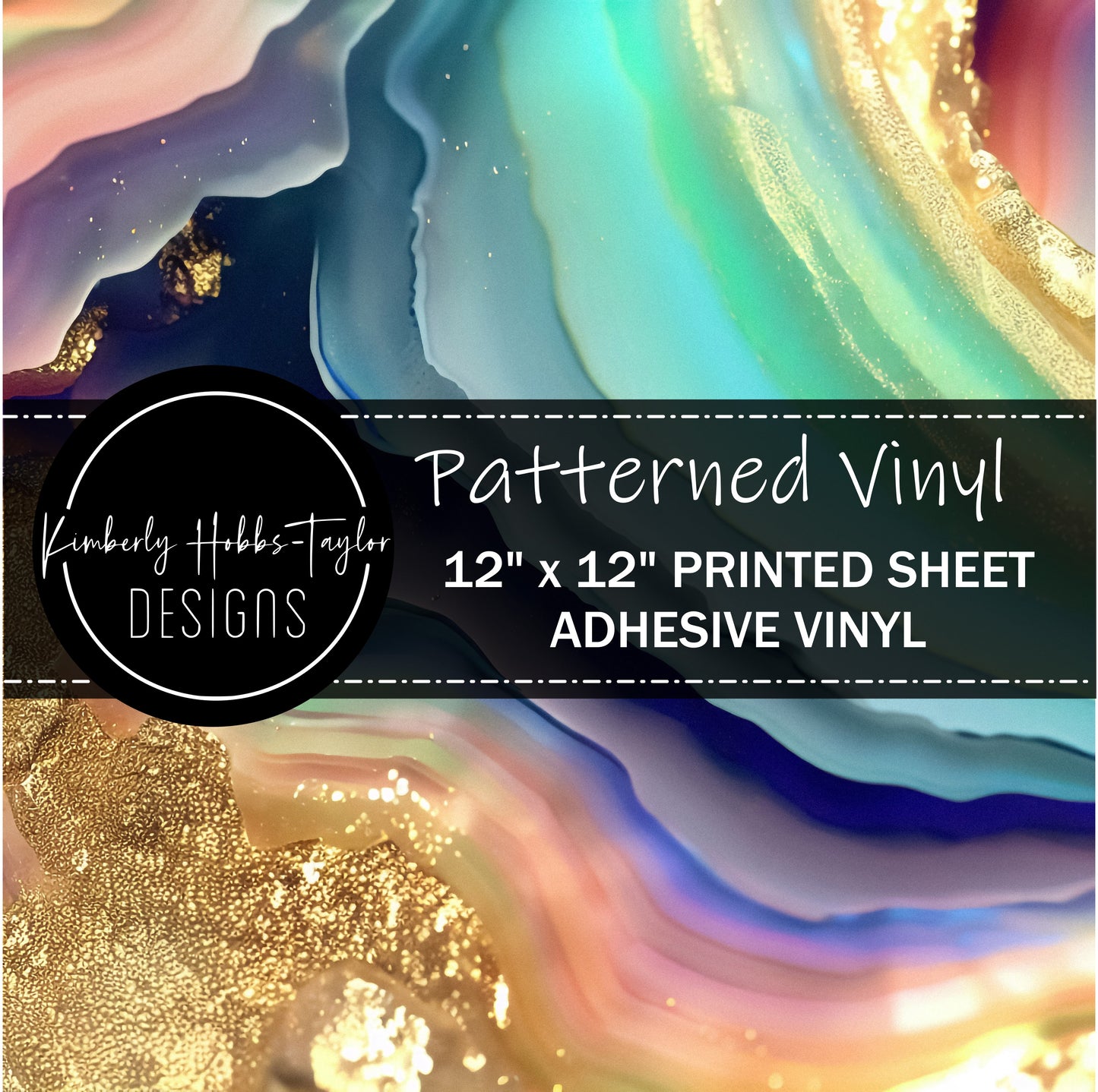 Colorful Gemstone F vinyl