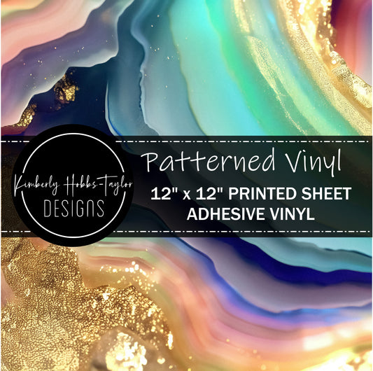 Colorful Gemstone F vinyl