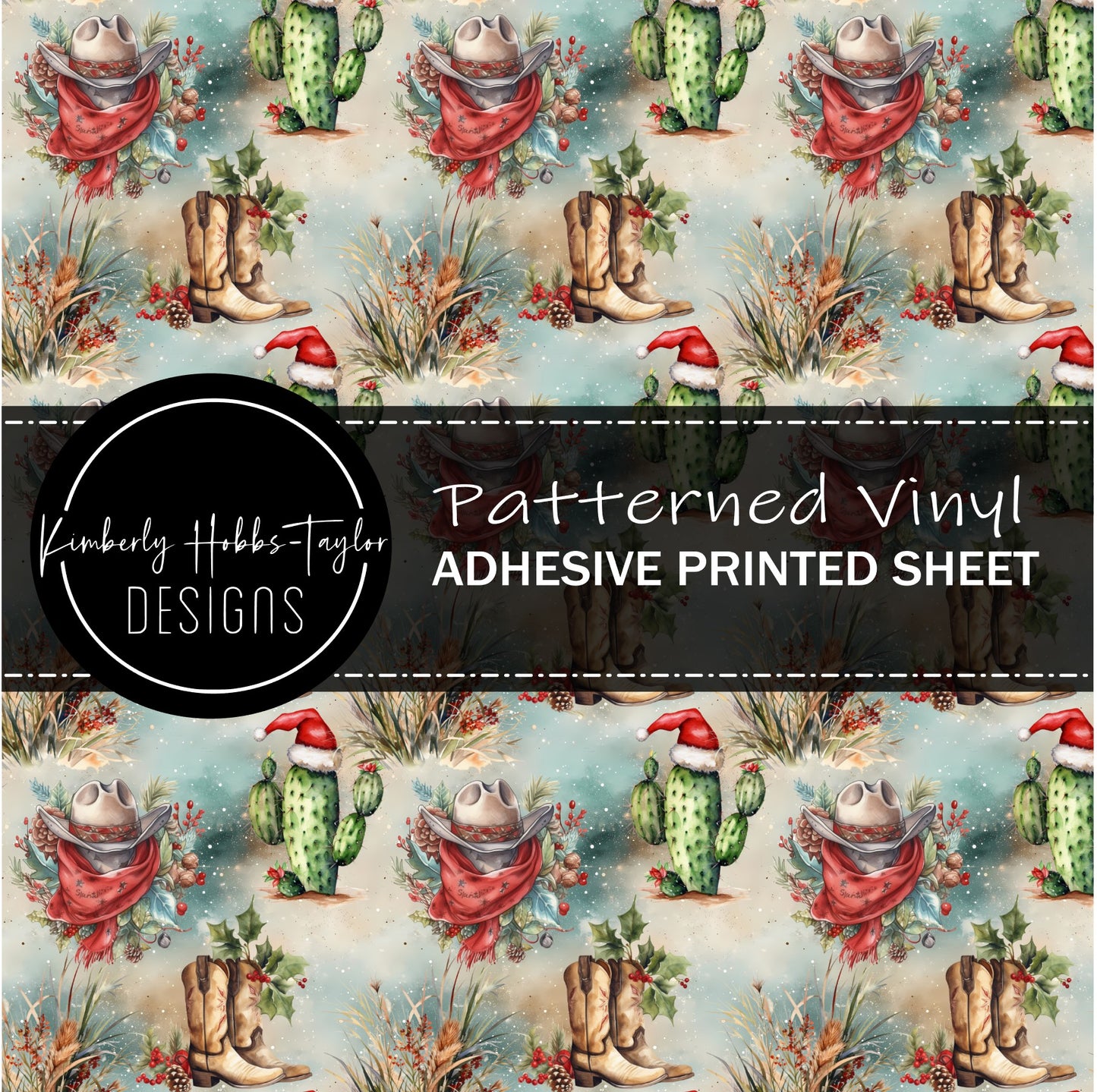 Cactus Christmas vinyl