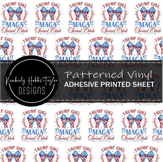 Trump Girl Social Club vinyl
