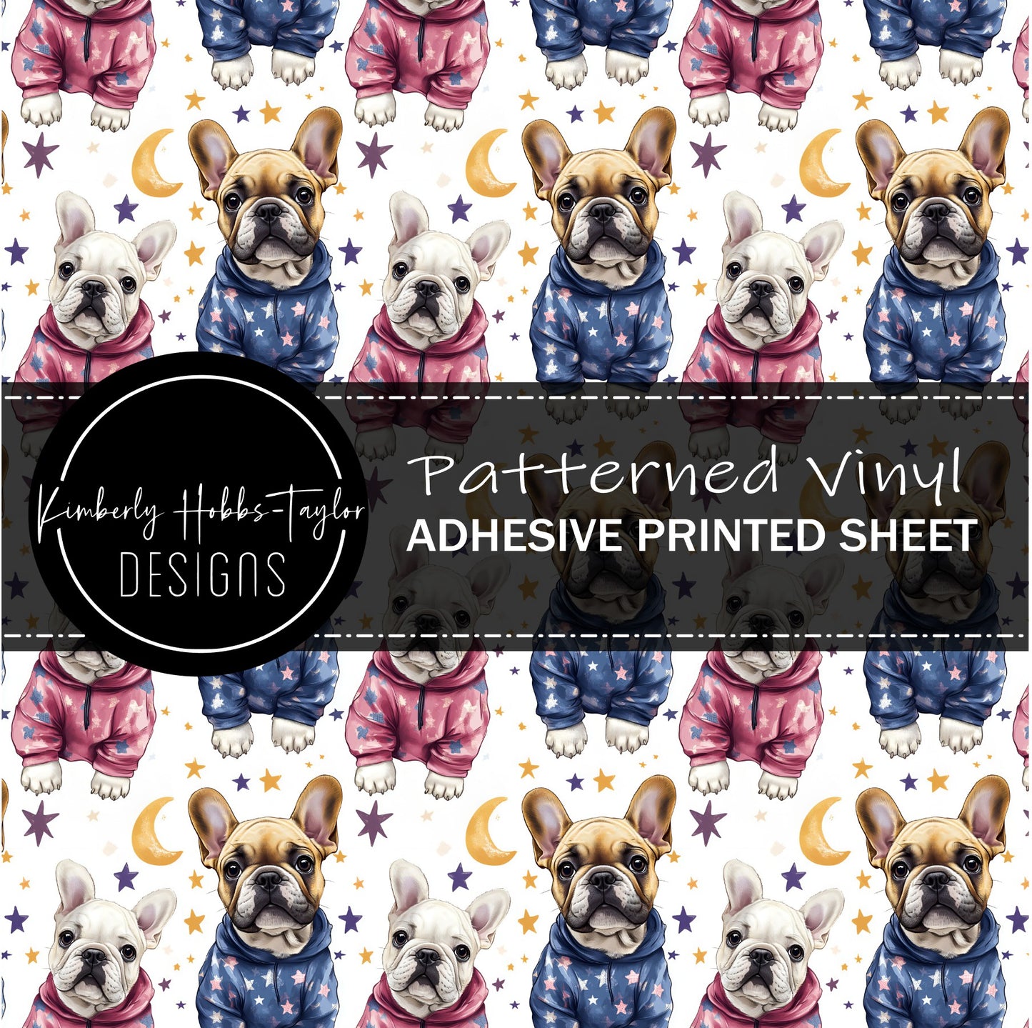 Frenchies in Hoodies vinyl