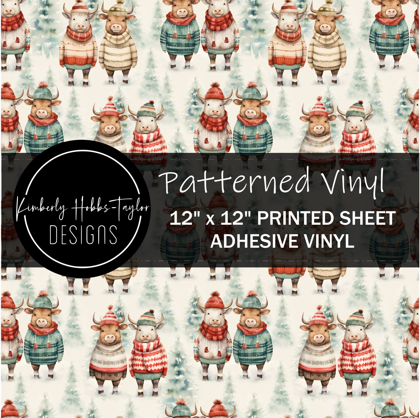 Heifers N Hoodies - cow vinyl