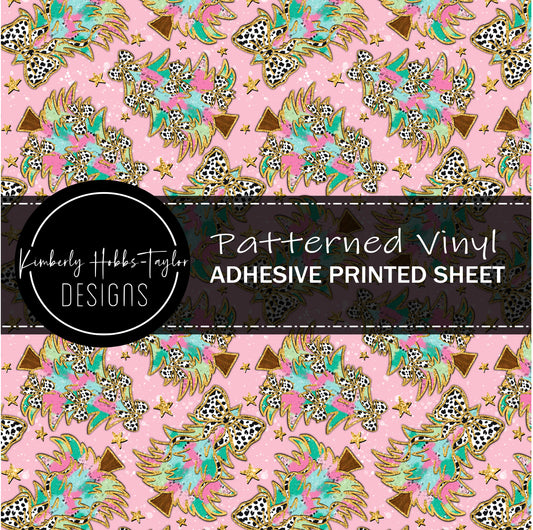 Christmas Coquette Trees and Bows - Pastel vinyl