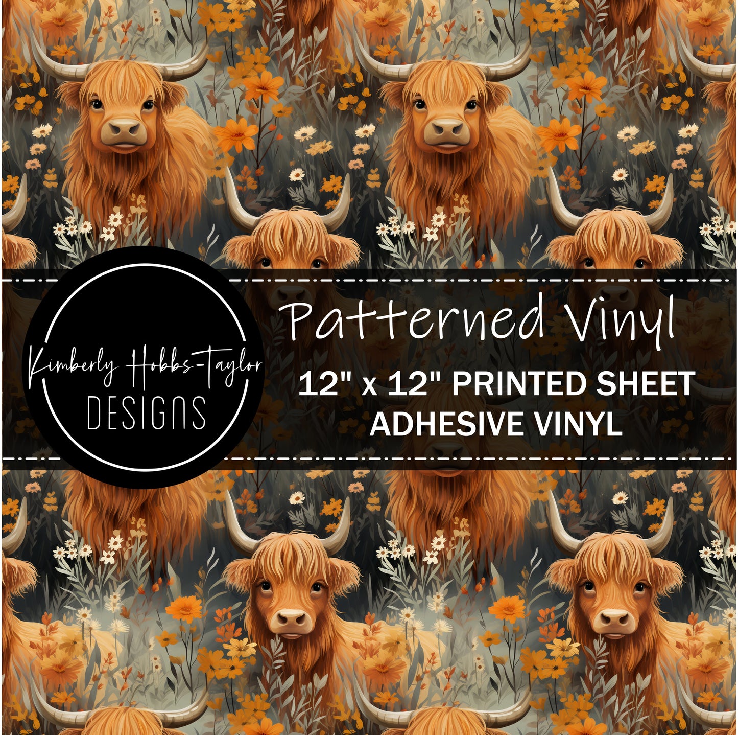 Highland Cows A vinyl