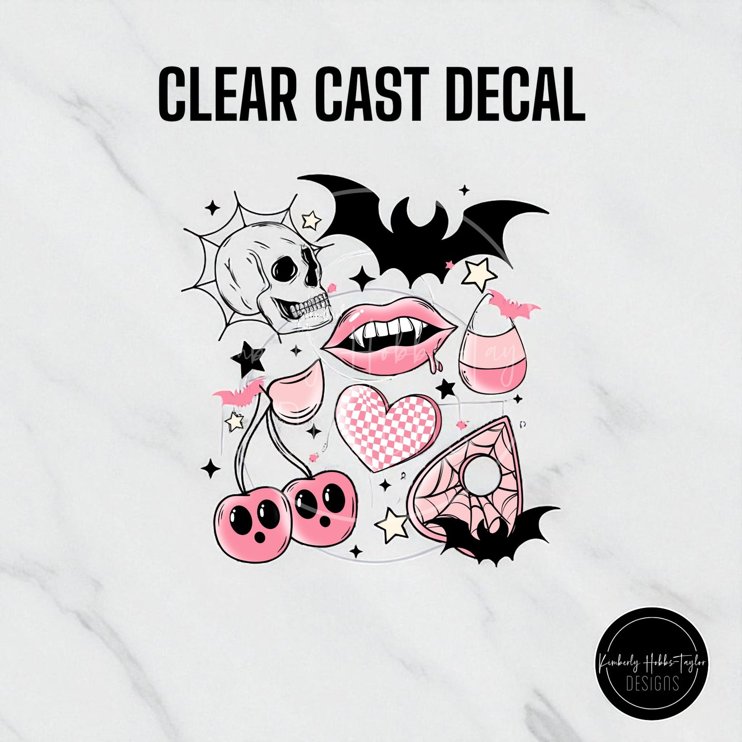 Decal - Pink Spooky Mashup
