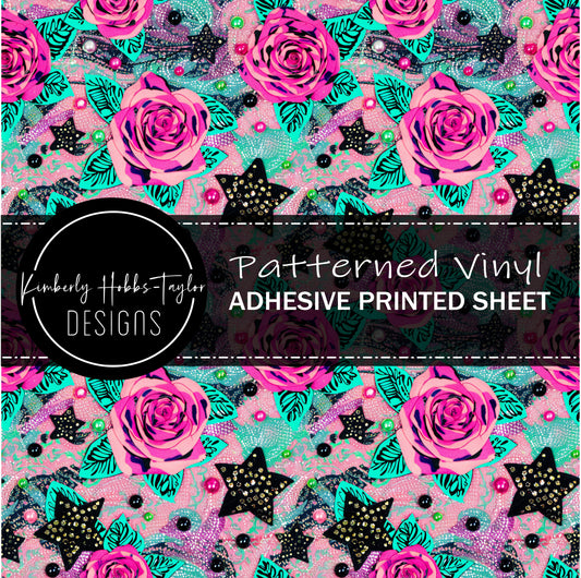 Bright Roses and Stars Mashup vinyl