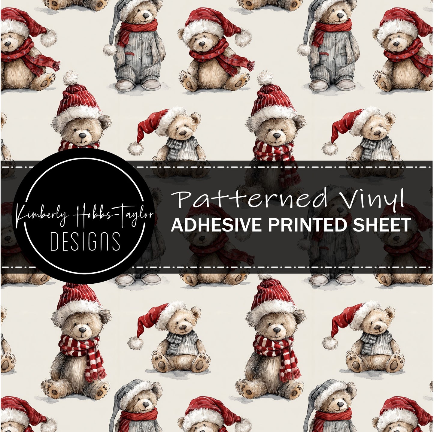 Sweet Christmas Bears vinyl