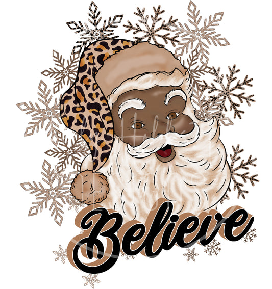 Dark Tone Santa - Neutral decal