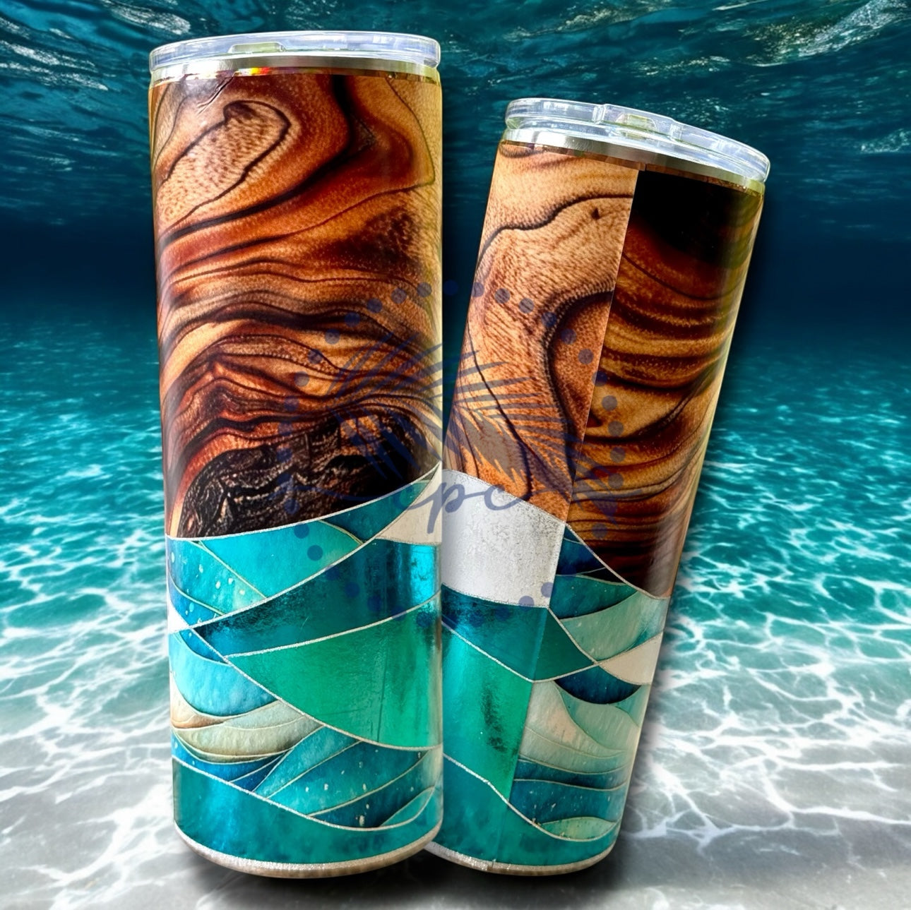 Crashing waves Template for HOGG 20 Skinny Straight - Digital Cut File Only