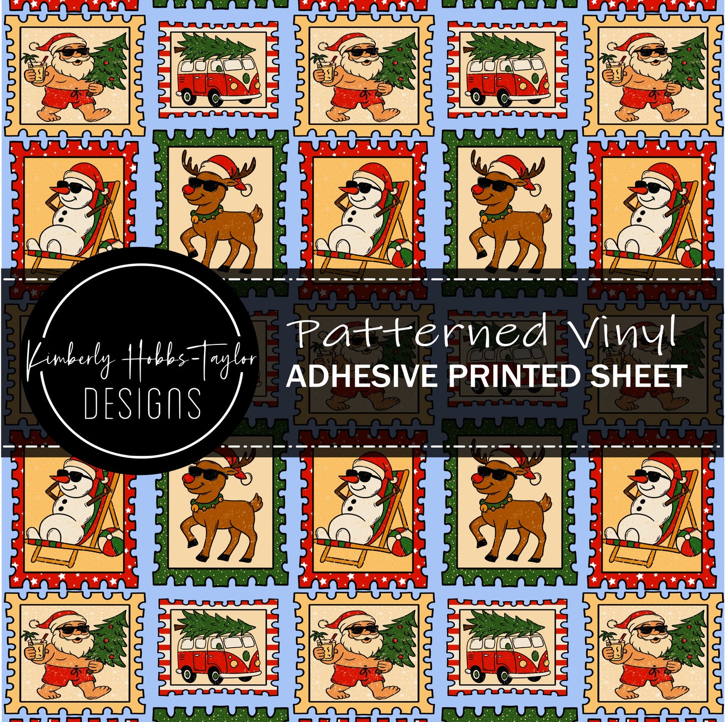 Southern Santa Stamps vinyl