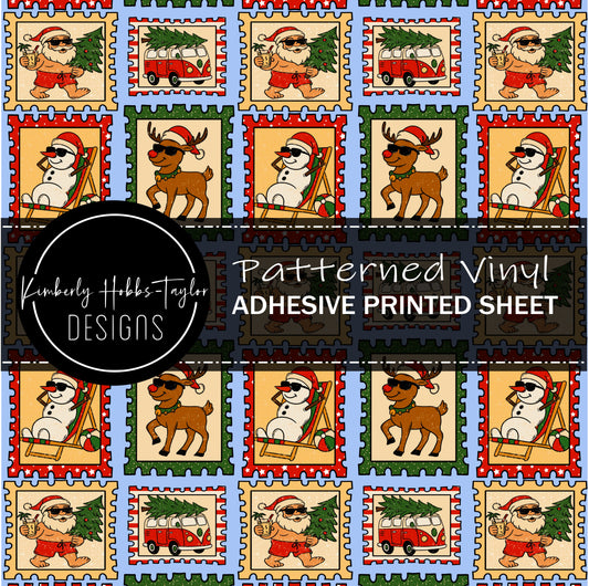 Southern Santa Stamps vinyl