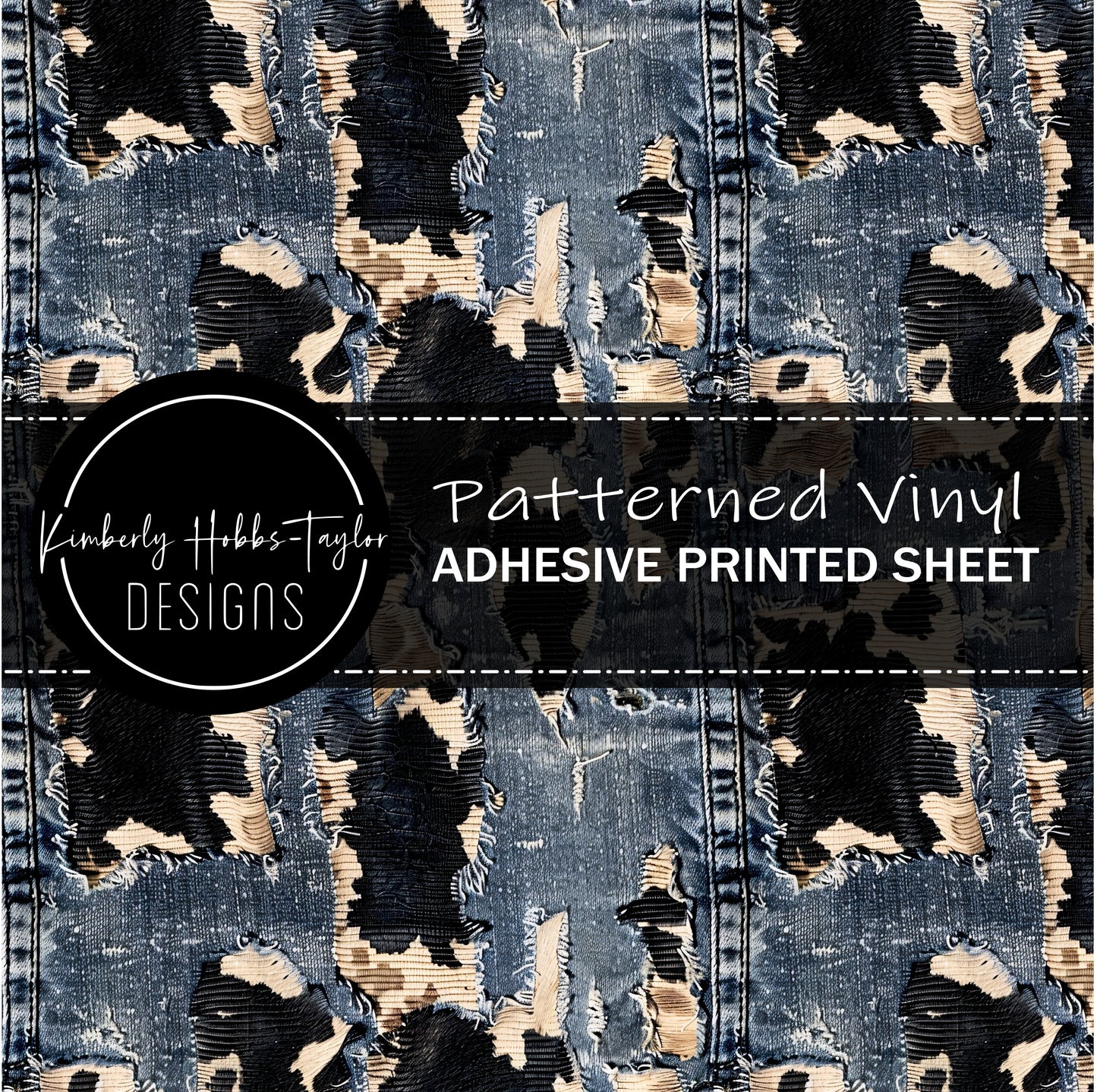 Cowhide Denim D vinyl