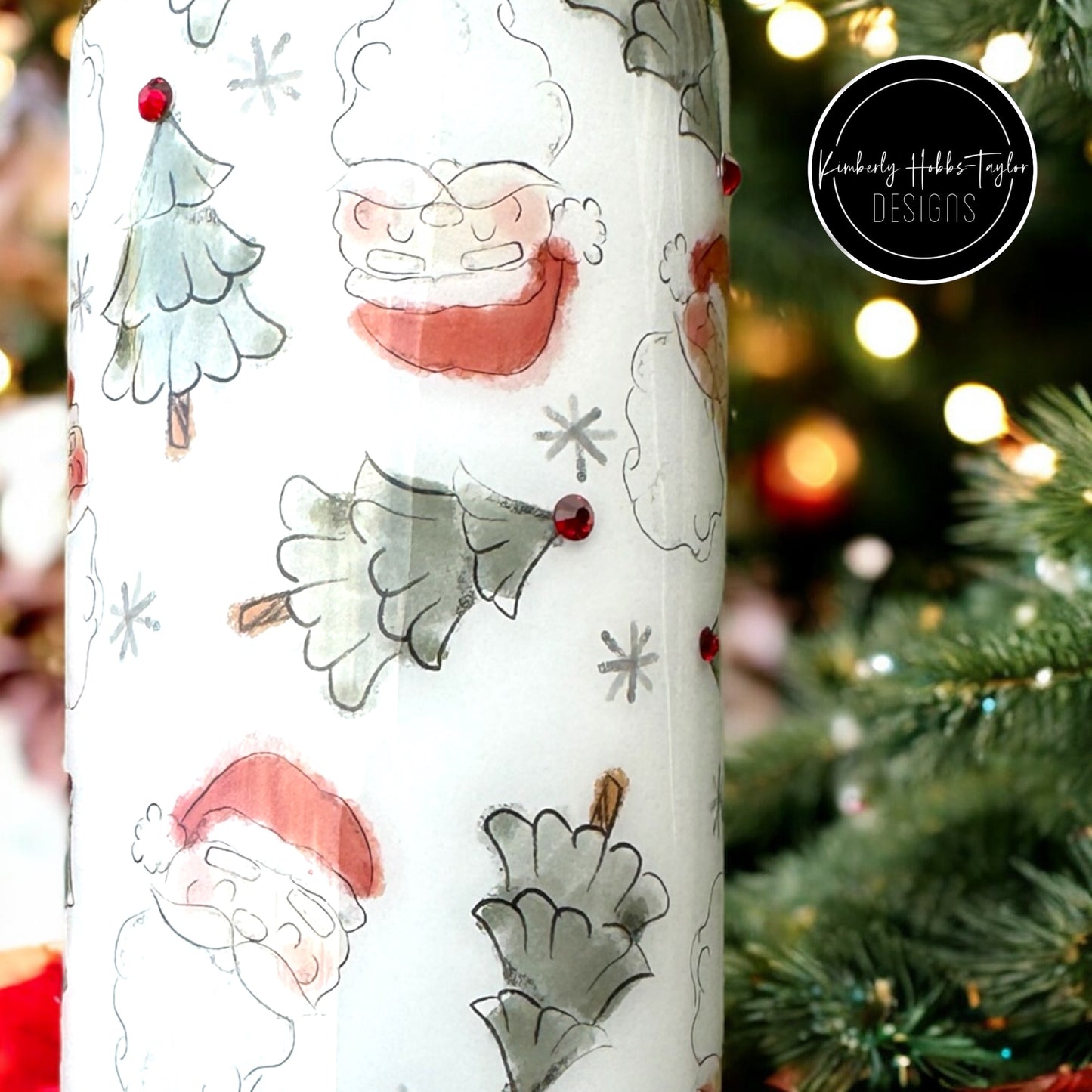 North Pole Santa Tumbler