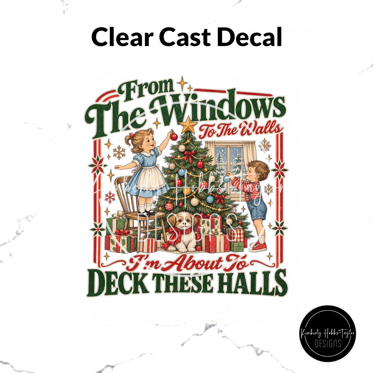 From The Windows B - Adhesive Vinyl