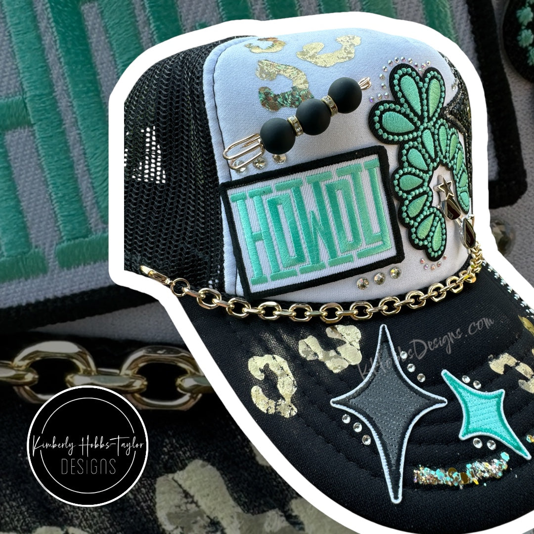 Howdy Honey Trucker Hat - OOAK