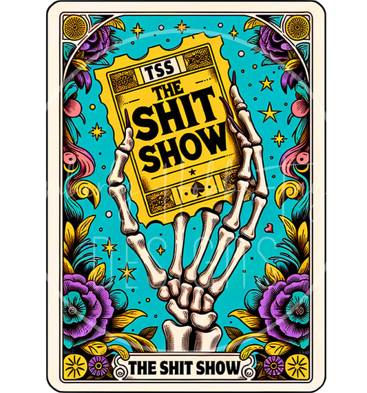 Shitshow Tarot decal