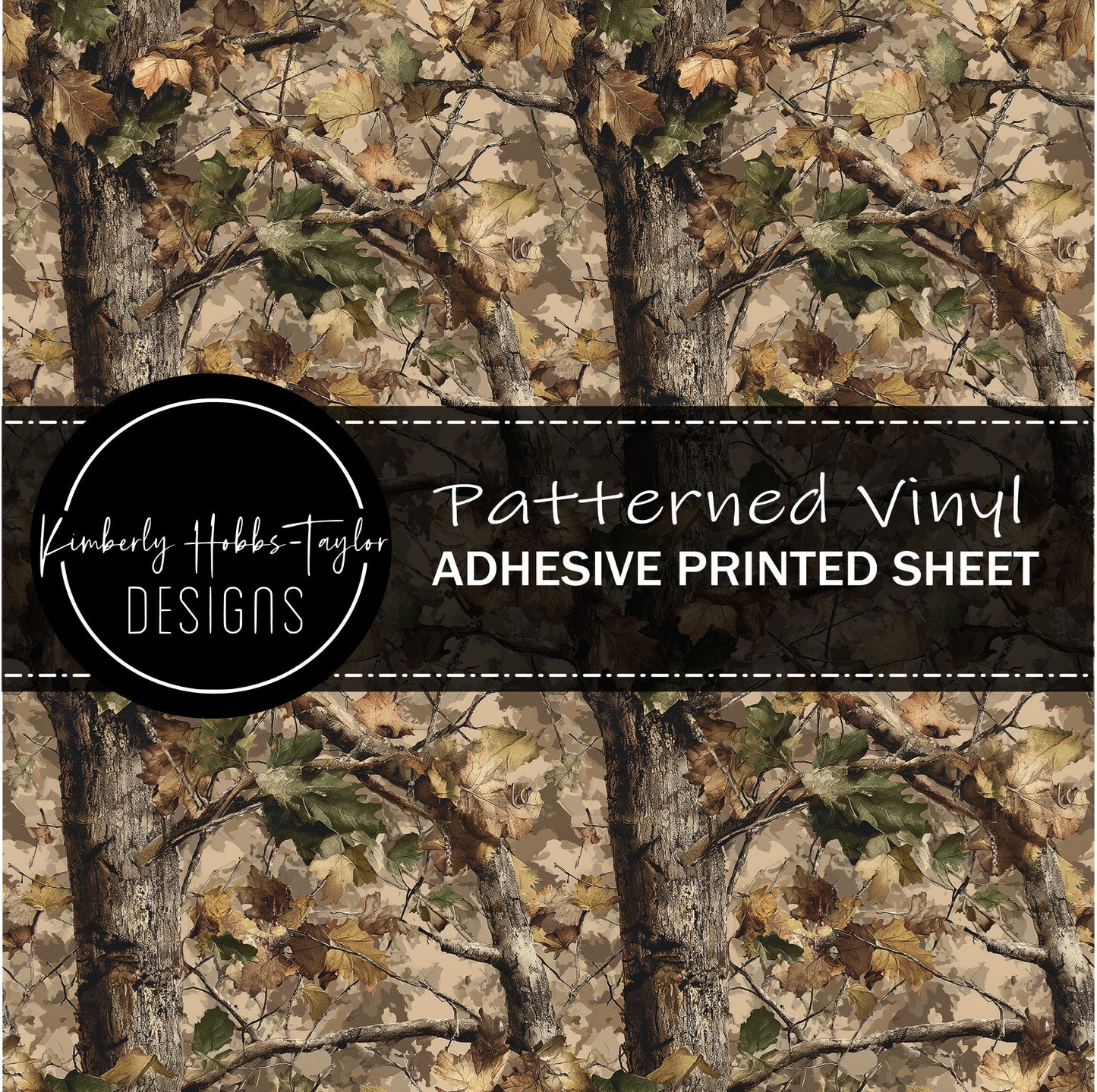 Camo Leaf A vinyl