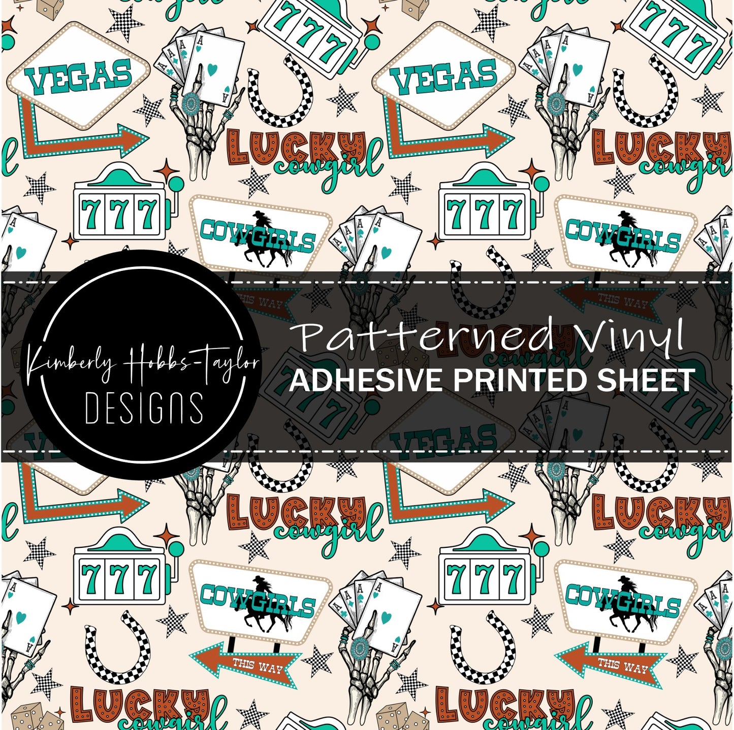 UVDTF Decal - Vegas Cowgirl