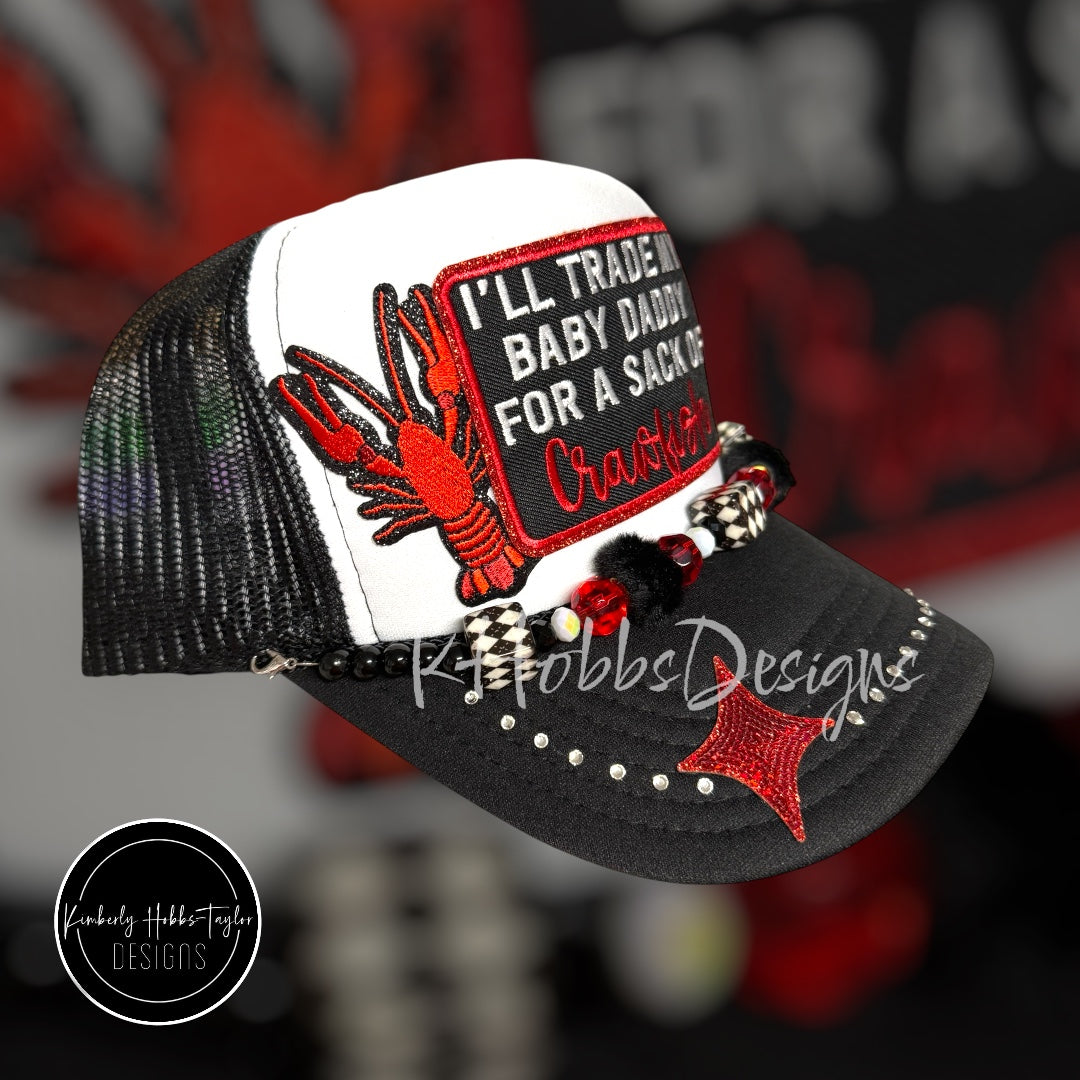 Trade Baby Daddy For Crawfish Trucker Hat