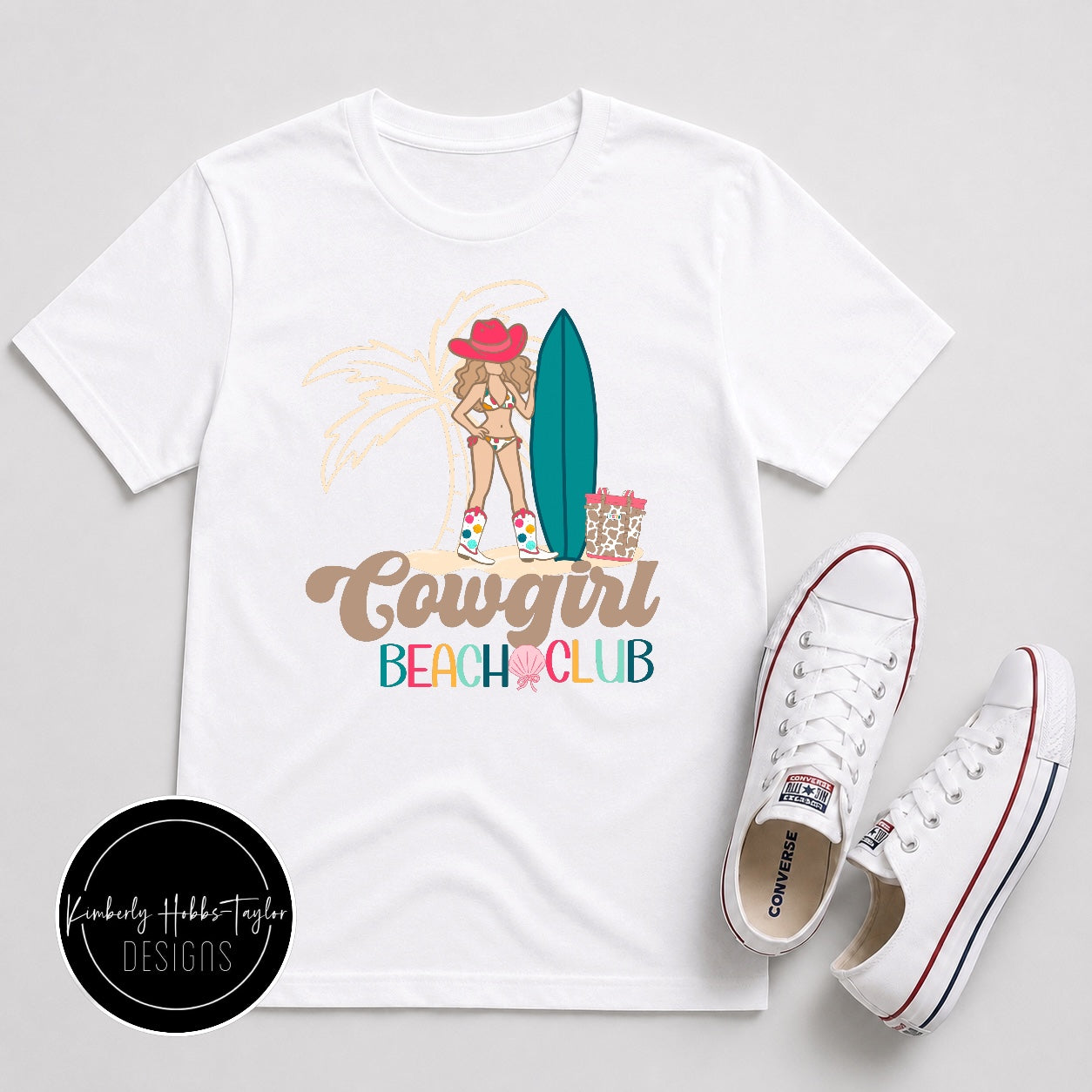 DTF Shirt Transfer - Cowgirl Beach Club
