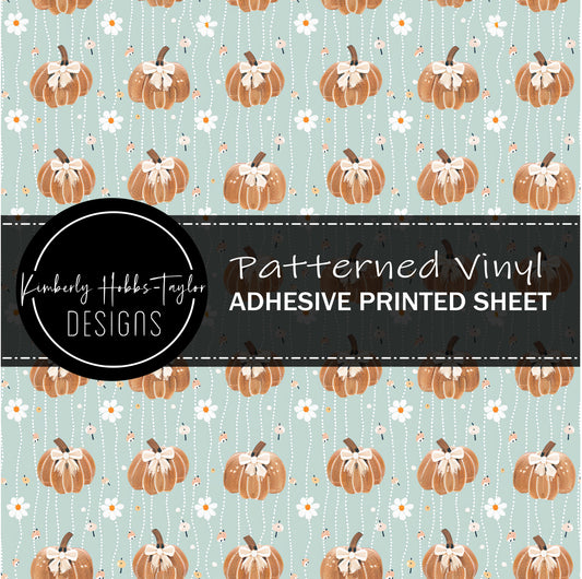Cottage Core Pumpkins vinyl