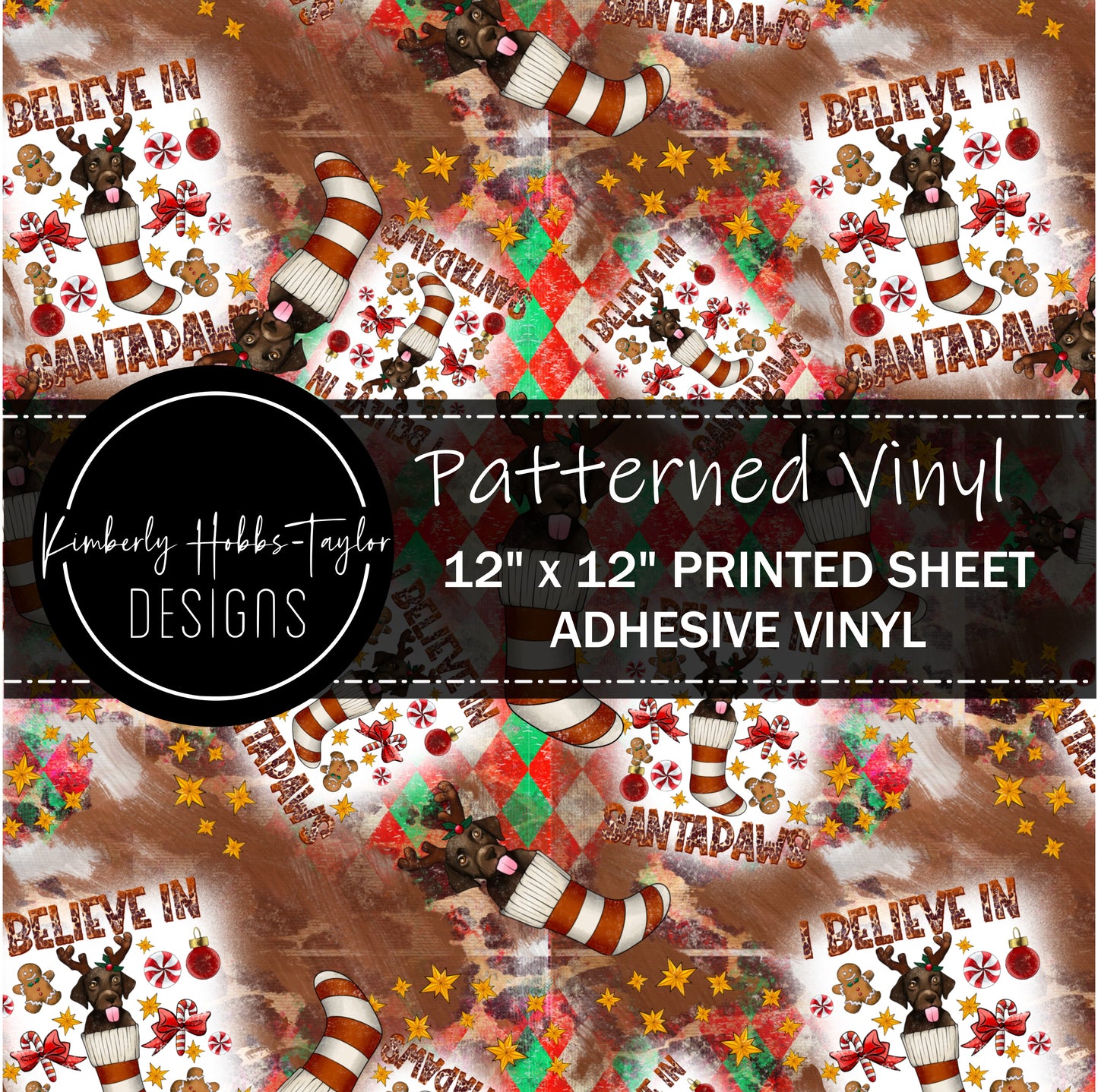 Believe in Santa Paws vinyl