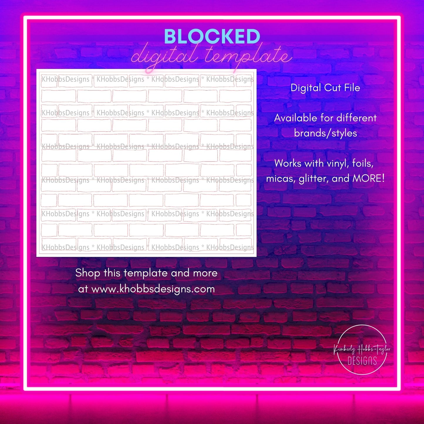 Blocked Template for Tipsy Magnolia 24 Plump - Digital Cut File Only
