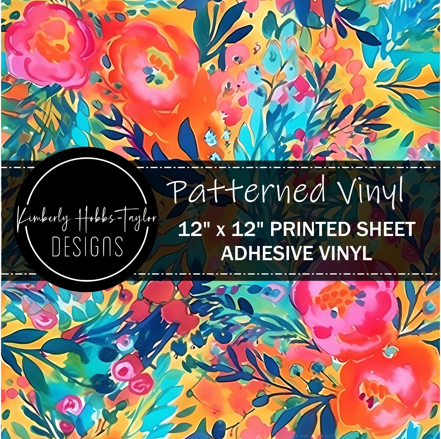 Bright Floral D vinyl